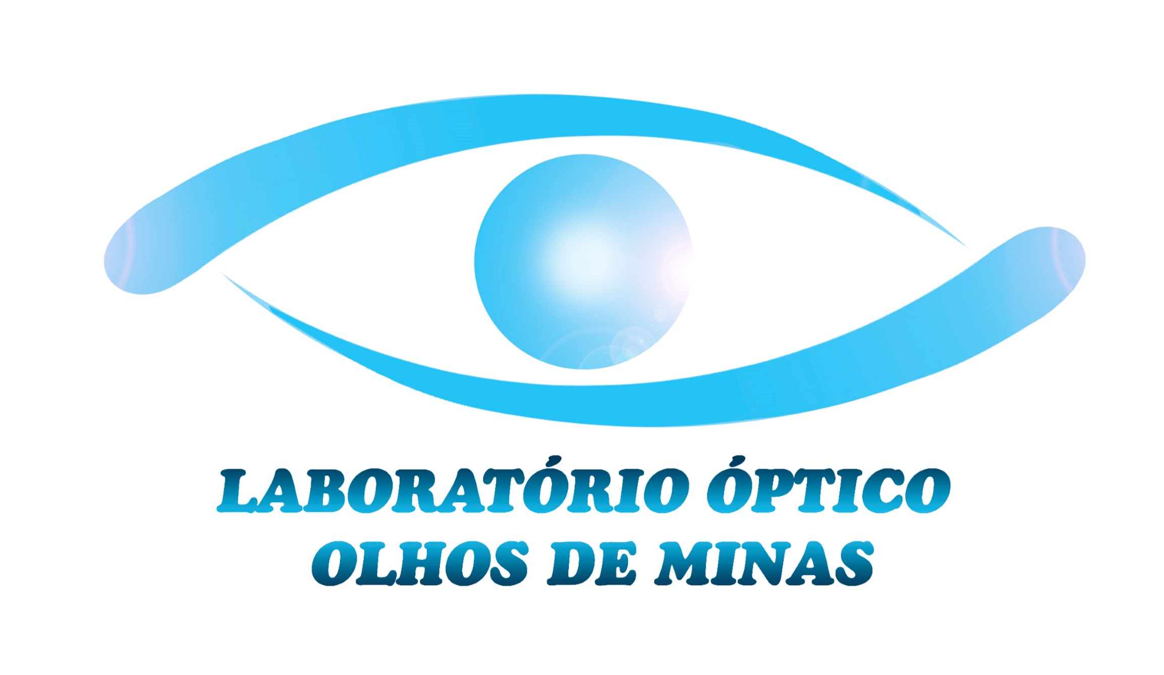 logo laboratório optico olhos de minas